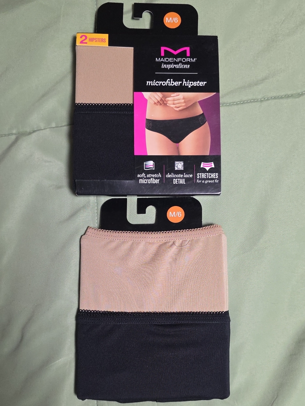 Maidenform Microfiber Hipster 2pk- 2 Sets